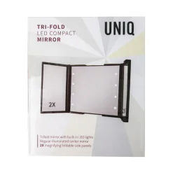 Vanity Tri-fold Makeup Spejl Med LED Lys