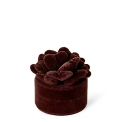 Velvet Flower Jewelry Round