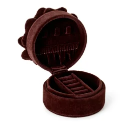 Velvet Flower Jewelry Round